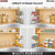 Rev-A-Shelf - 5WU2-5W1-1 - 5" Two-Tier Wide Wire Wall Upright Pullout