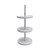 Rev-A-Shelf - 6013-18-11-526 - 18" White Polymer Dependent 3-Shelf Full-Circle Lazy Susan Set