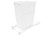 Rev-A-Shelf - RV-932PB - Single White 32 Qt. White Steel Wire Bottom Mount Waste Container w/ 3/4-Extension Slides for 15" Base Cabinets