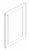 Blue Valley Shaker Onyx Black Kitchen Cabinet - OB-FD1230