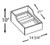 Blue Valley Micro White Shaker Accessories - MWS-BWBK18-2