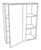 Innovation Cabinetry Slim White Kitchen Cabinet - UB-WBC3030-SLW