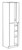 Innovation Cabinetry Slim White Kitchen Cabinet - UB-PC2484-SLW