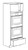 Innovation Cabinetry Slim White Kitchen Cabinet - UB-DOC3096-SLW