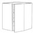 Innovation Cabinetry Sage Kitchen Cabinet - UB-WDC2436-SASH