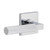 Viaggio Quadrato Rosette Passage with Contempo Fluted Lever in Bright Chrome - 621617-QADCON-FLT-BC