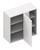 Blue Valley Frameless Glossy White Kitchen Cabinet - GW-WBC3030