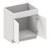 Blue Valley Frameless Walnut Bath Cabinets - WN-VSB24