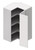 Blue Valley Frameless Matte Black Kitchen Cabinet - MBL-WER2442