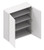 Blue Valley Frameless Matte Gray Kitchen Cabinet - MG-W3042