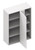 Blue Valley Frameless Matte Gray Kitchen Cabinet - MG-WBC3042