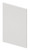 Blue Valley Frameless Matte White Kitchen Cabinet - MW-VFD22