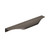 Amerock Hardware - Aloft 4-9/16 inch (116mm) Center-to-Center Edge Pull is finished in Black Chrome - BP36744BCR