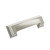 Amerock Hardware - Appoint 3 inch or 3-3/4 inch (76mm or 96mm) Center-to-Center Cup Pull is finished in Satin Nickel - BP36762G10