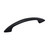Amerock Hardware - Arc 5-1/16 inch (128mm) Center-to-Center Pull is finished in Matte Black - BP37357MB