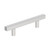 Amerock Hardware - Bar Pulls Square 3-3/4 inch (96mm) Center-to-Center Pull is finished in Polished Chrome - BP3717626