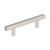 Amerock Hardware - Bar Pulls Square 3-3/4 inch (96mm) Center-to-Center Pull is finished in Satin Nickel - BP37176G10