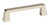 Amerock Hardware - Blackrock 3-3/4 inch (96mm) Center-to-Center Pull is finished in Polished Nickel - BP55276PN