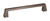 Amerock Hardware - Blackrock 6-5/16 inch (160mm) Center-to-Center Pull is finished in Gunmetal - BP55278GM