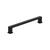 Amerock Hardware - Bridgeport 6-5/16 inch (160mm) Center-to-Center Pull is finished in Matte Black - BP37033MB
