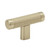 Amerock Hardware - Bronx 2-5/8 inch (67mm) Length Knob is finished in Golden Champagne - BP36556BBZ