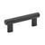 Amerock Hardware - Bronx 3 inch or 3-3/4 inch (76mm or 96mm) Center-to-Center Pull is finished in Black Bronze - BP36557BBR