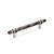 Amerock Hardware - Carrione 5-1/16 inch (128mm) Center-to-Center Pull is finished in Marble Black/Polished Nickel - BP36649MBKPN