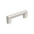 Amerock Hardware - Composite 3-3/4 inch (96mm) Center-to-Center Pull is finished in Satin Nickel - BP37141G10