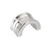 Amerock Hardware - Concentric 1-1/4 inch (32mm) Center-to-Center Finger Pull is finished in Polished Nickel - BP36811PN