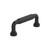 Amerock Hardware - Cowrie 3 inch (76mm) Center-to-Center Pull is finished in Matte Black - BP37701MB
