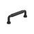 Amerock Hardware - Cowrie 3-3/4 inch (96mm) Center-to-Center Pull is finished in Matte Black - BP37702MB