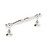 Amerock Hardware - Crawford 3-3/4 inch (96mm) Center-to-Center Pull is finished in Polished Chrome - BP3659326