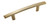 Amerock Hardware - Cyprus 3 inch (76mm) Center-to-Center Pull is finished in Golden Champagne - BP26201BBZ