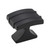 Amerock Hardware - Davenport 1-1/4 inch (32mm) Length Knob is finished in Matte Black - BP36601MB