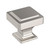 Amerock Hardware - Eleva 1-3/16 inch (30mm) Length Knob is finished in Satin Nickel - BP37021G10