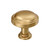 Amerock Hardware - Enlivity 1-1/4 inch (32mm) Diameter Knob is finished in Champagne Bronze - BP37720CZ