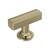 Amerock Hardware - Everett 1-3/4 inch (44mm) Length Knob is finished in Golden Champagne - BP37100BBZ
