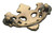 Amerock Hardware - Everyday Heritage 3 inch (76mm) Center-to-Center Pull is finished in Antique Brass - 573ABS