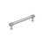 Amerock Hardware - Farewind 6-5/16 inch (160mm) Center-to-Center Pull is finished in Satin Nickel - BP37805G10