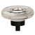 Amerock Hardware - Glacio 1-3/4 inch (44mm) Diameter Knob is finished in Clear/Black Bronze - BP36652CBBR