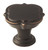 Amerock Hardware - Grace Revitalize 1-3/8 inch (35mm) Diameter Knob is finished in Black Bronze - BP36628BBR