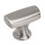Amerock Hardware - Highland Ridge 1-3/8 inch (35mm) Length Knob is finished in Satin Nickel - BP55311G10