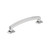 Amerock Hardware - Incisive 5-1/16 inch (128mm) Center-to-Center Pull is finished in Polished Chrome - BP3712226