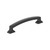 Amerock Hardware - Incisive 5-1/16 inch (128mm) Center-to-Center Pull is finished in Matte Black - BP37122MB