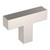 Amerock Hardware - Intersect 1-15/16 inch (49mm) Length Knob is finished in Satin Nickel - BP37027G10