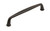 Amerock Hardware - Kane 8 inch (203mm) Center-to-Center Appliance Pull is finished in Black Bronze - BP53804BBR