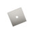 Amerock Hardware - Ladera 1-3/16 inch (30mm) Length Backplate is finished in Satin Nickel - BP37760G10