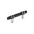 Amerock Hardware - London 3 inch (76mm) Center-to-Center Pull is finished in Black Bronze/Polished Chrome - BP36639BBR26