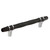 Amerock Hardware - London 5-1/16 inch (128mm) Center-to-Center Pull is finished in Black Bronze/Polished Chrome - BP36649BBR26