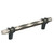 Amerock Hardware - London 5-1/16 inch (128mm) Center-to-Center Pull is finished in Polished Nickel/Black Bronze - BP36649PNBBR